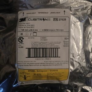 3M 982c P80+ 125mm  DYSK FIBROWY CUBITRON II