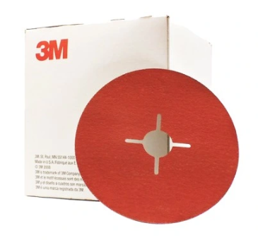 3M 787c  P36+ 125mm DYSK FIBROWY CUBITRON II  DO STALI NIERDZEWNEJ INOX