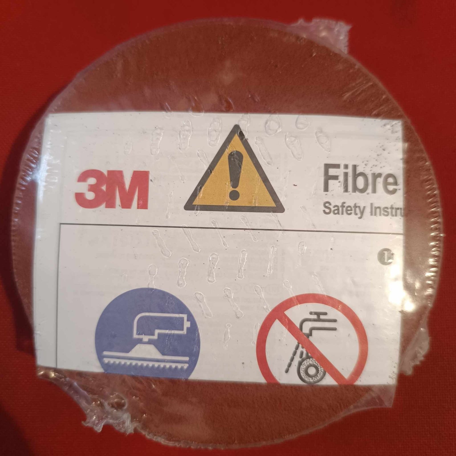 3M 787c  P80+ 125mm DYSK FIBROWY CUBITRON II  DO STALI NIERDZEWNEJ INOX