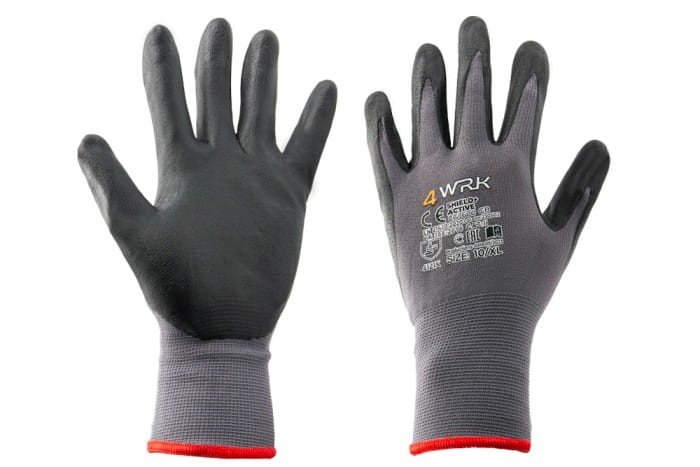 r.10/XL Rękawice SHIELD+ACTIVE  GB  Robocze Nitrylowe Ochronne  Warsztatowe Elastyczne Wytrzymałe