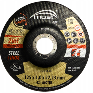 Tarcza do cięcia stali Most  Pro 125x1,0x22,23