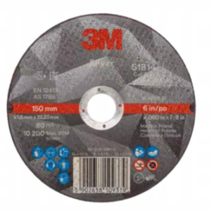 Tarcza do cięcia 3M SILVER T41
  150mm x 1,6mm x 22,23mm 51814